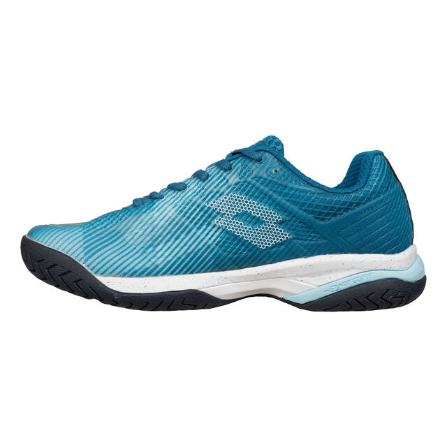 Lotto Mirage 300 III SPD All Court Shoe Men - Turquoise, White