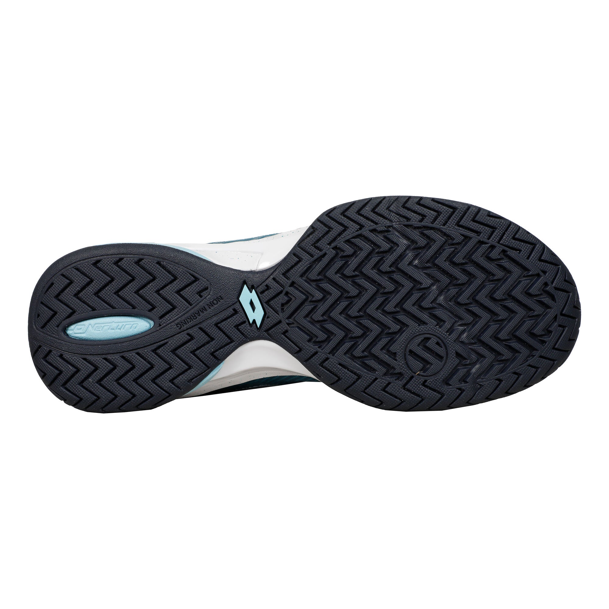 Lotto Mirage 300 III SPD All Court Shoe Men - Turquoise, White