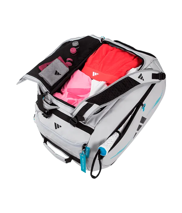 Padel bag Adidas Protour White/Blue Martita Ortega 3.4 2026